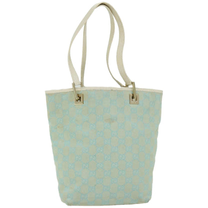 Gucci Gg Canvas Blue Canvas Handbag