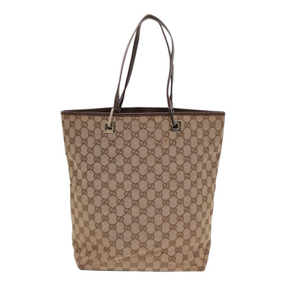 Gucci Gg Canvas Beige Canvas Tote Bag
