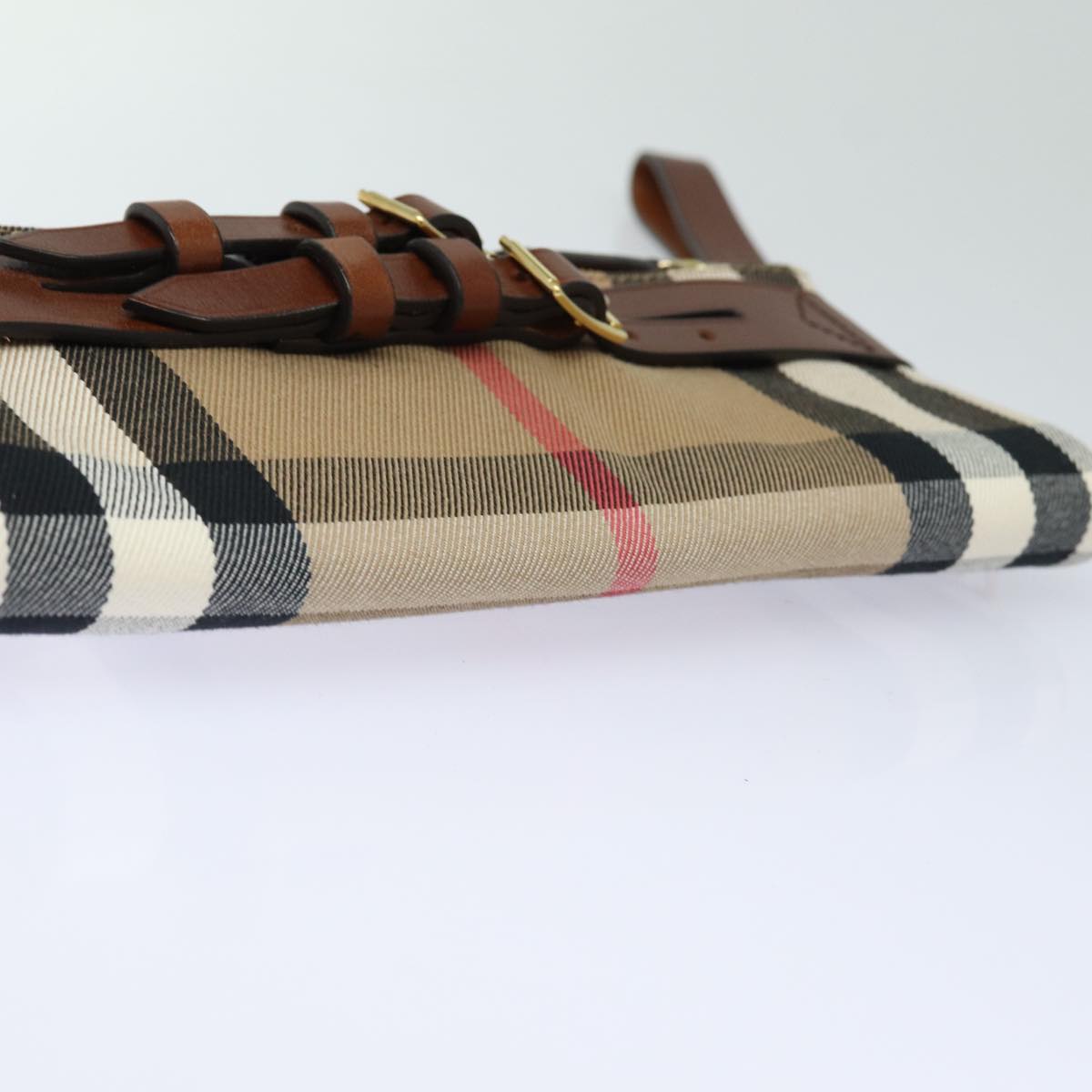 BURBERRY Nova Check Clutch Bag