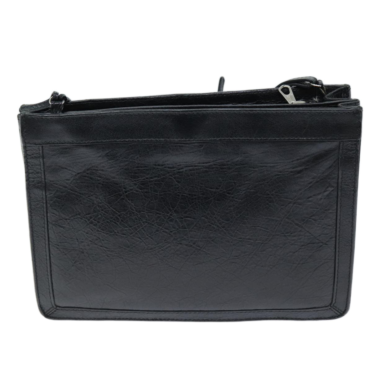 Balenciaga Navy Shoulder Bag