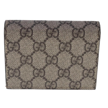 Gucci Beige Canvas Wallet