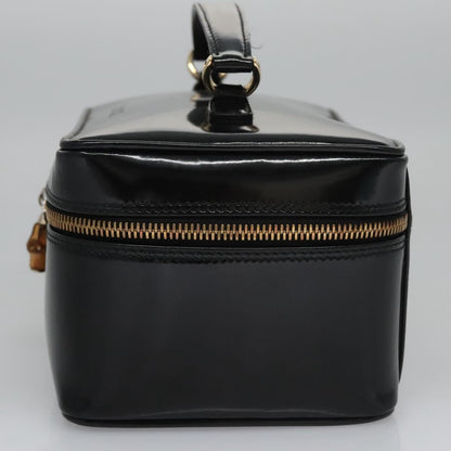 Gucci Black Patent Leather Handbag