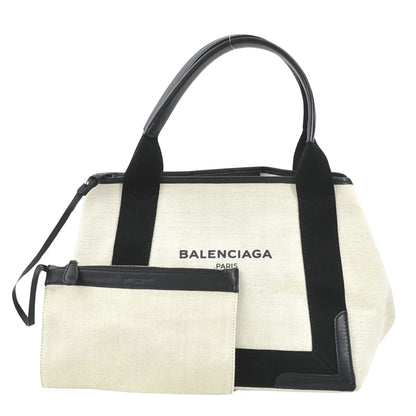 Balenciaga Navy Cabas Tote