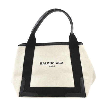 Balenciaga Navy Cabas Tote