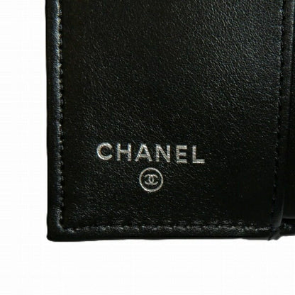 Chanel Coco Small Flap Wallet Shiny Grained Calfskin Wallet