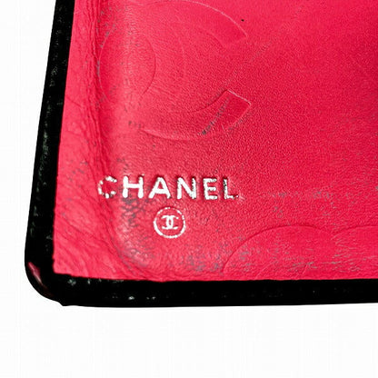 Chanel Cambon Line Leather Long Wallet