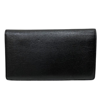 Chanel Coco Mark Leather Long Wallet
