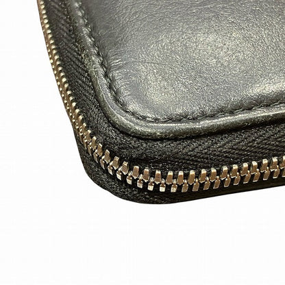 Balenciaga Leather Zip-Around Wallet 551935