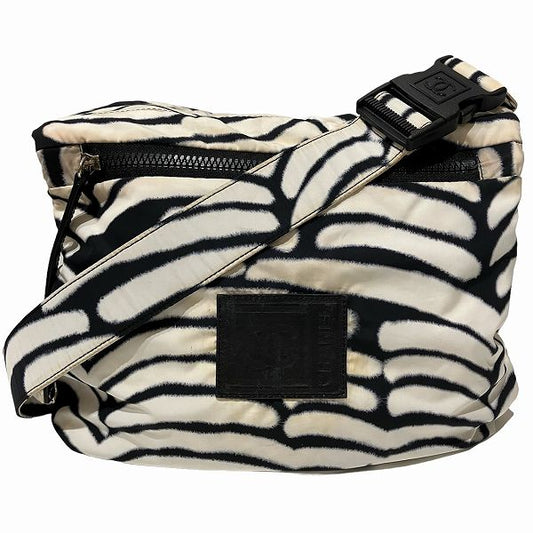 Chanel Sports Line Reversible Nylon Leather Shoulder Bag