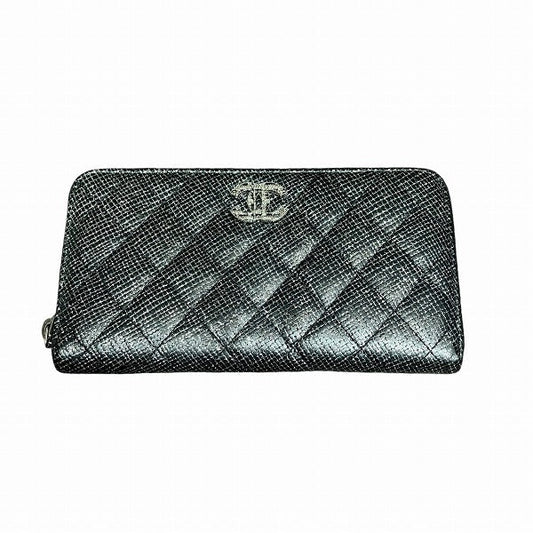 Chanel Chain Me Matelasse Leather Wallet