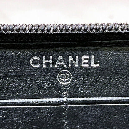 Chanel Matelasse Leather Long Wallet