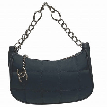 Chanel Choco Bar Nylon Lambskin Handbag