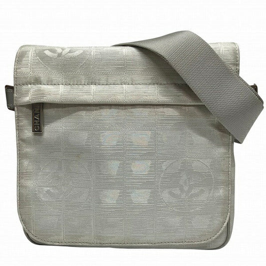 Chanel New Travel Line Nylon Jacquard Shoulder Bag