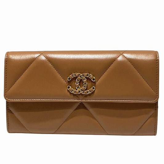 Chanel Matelasse Lambskin Long Wallet