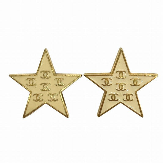 Chanel Coco Mark Star Earrings