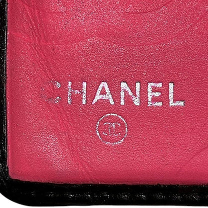 Chanel Cambon Line Leather Long Wallet