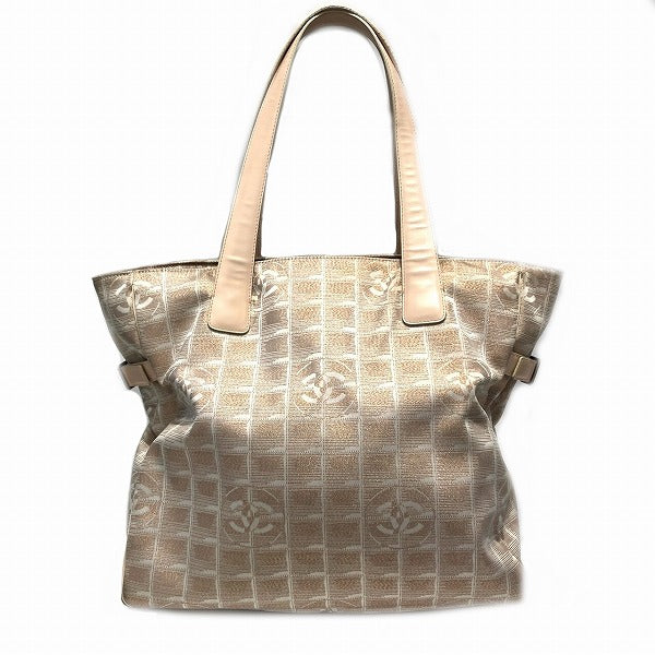Chanel New Travel Line Nylon Leather 2way Bag