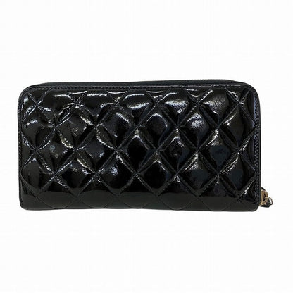 Chanel Matelasse Patent Leather Wallet