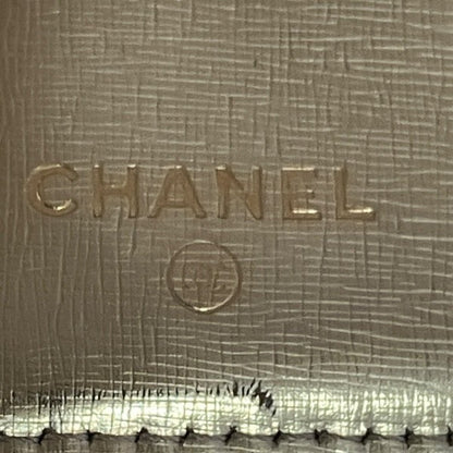 Chanel Coco Mark Leather Long Wallet
