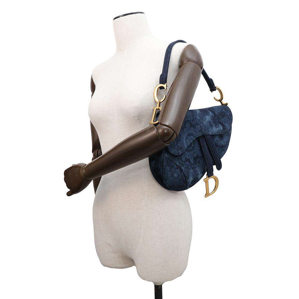 Dior Saddle bag Navy Denim