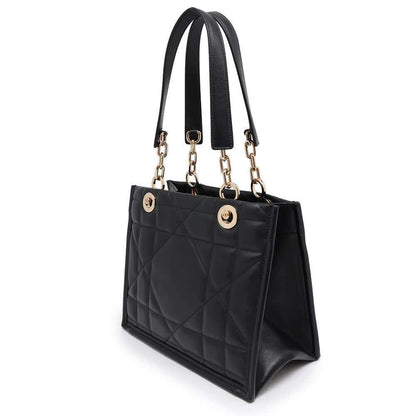 Dior Tote Bag Essential Archi Cannage BlackM8721OZVJ Leather