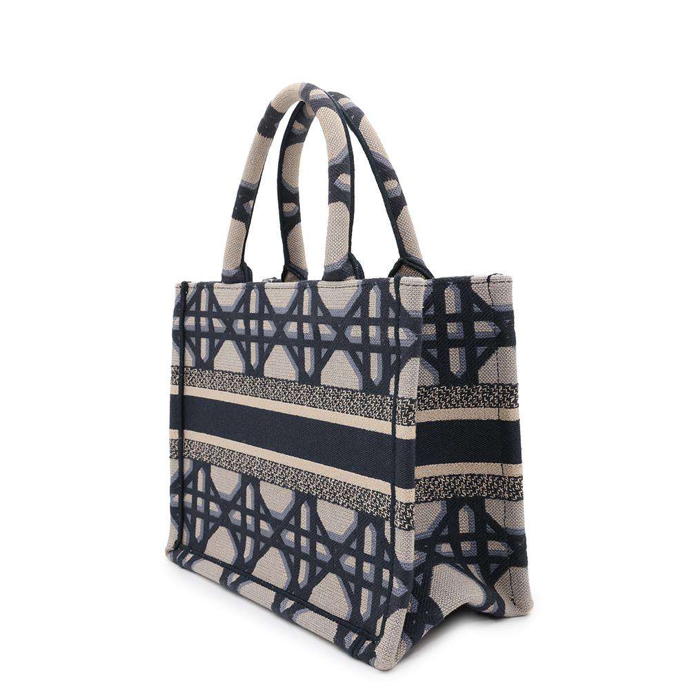 Dior Book tote NavyM1296ZZAU Canvas Size Small