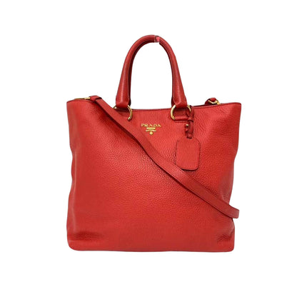 PRADA Vitello Tote