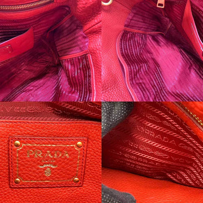 PRADA Vitello Tote