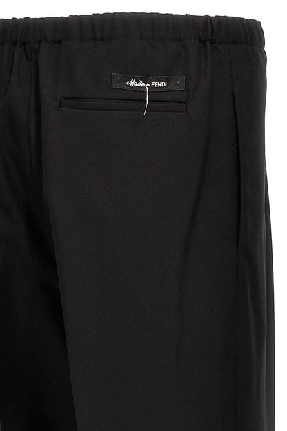 Fendi Men Cool Wool Pants