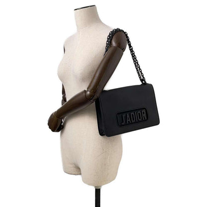 Dior JADIOR ChainShoulder Bag Black Leather