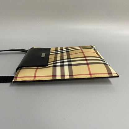 BURBERRY Nova Check Clutch Bag
