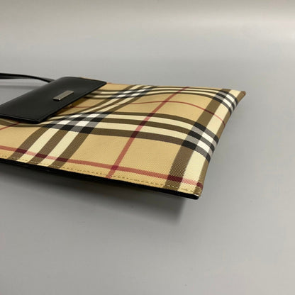BURBERRY Nova Check Clutch Bag