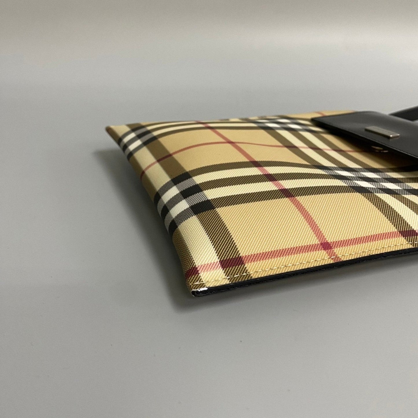 BURBERRY Nova Check Clutch Bag