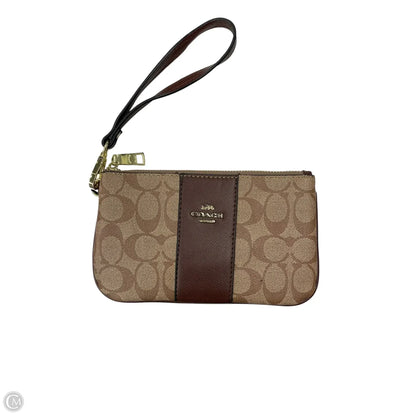 Wristlet Designer By Coach, Size: Medium