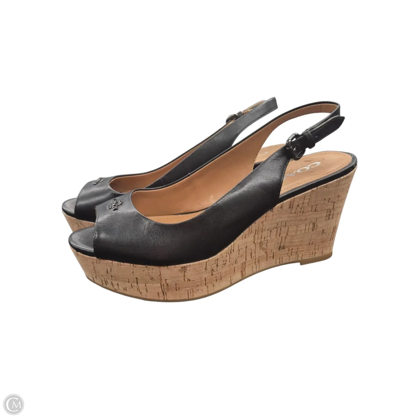 Shoes Designer By Coach In Black, Size: 7