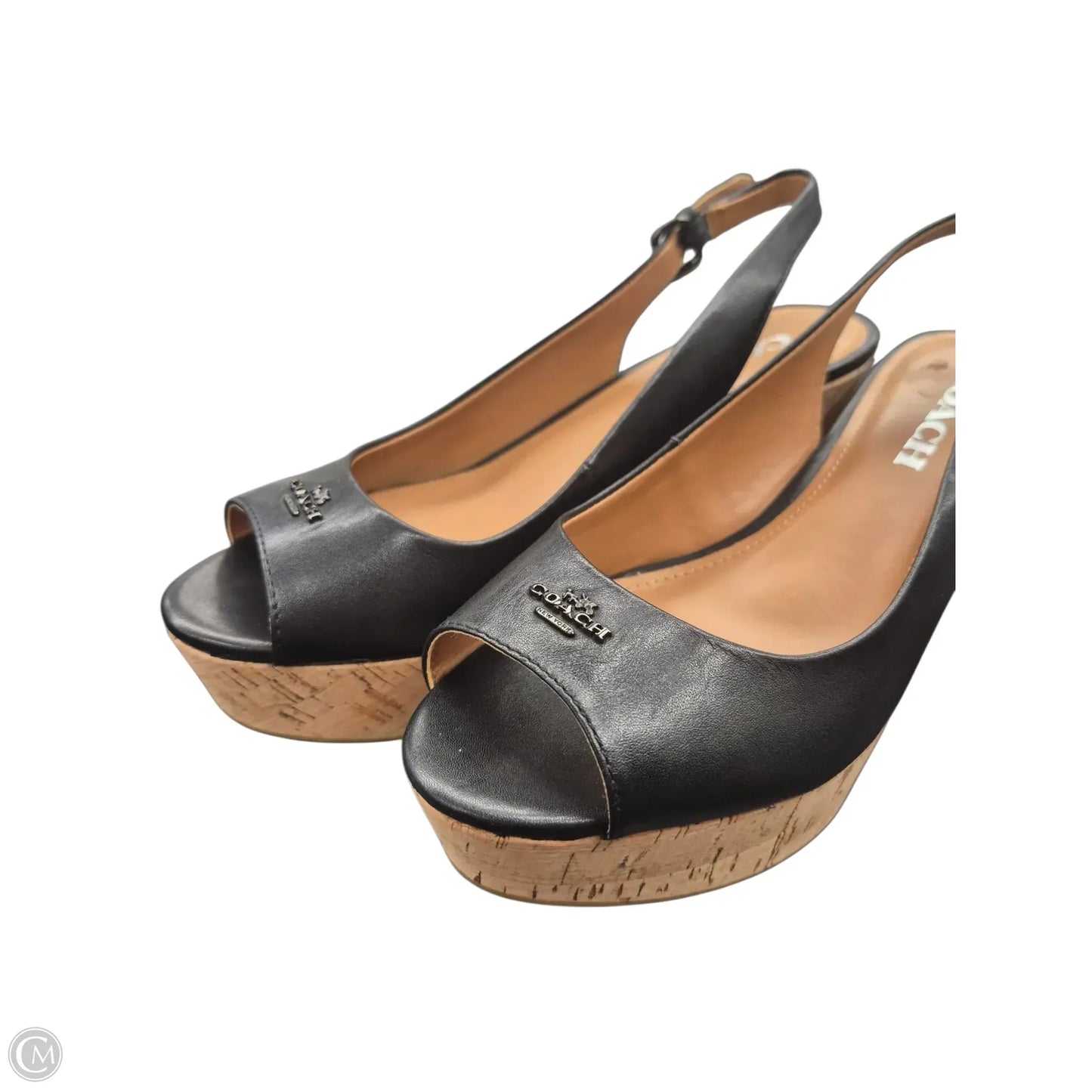 Shoes Designer By Coach In Black, Size: 7