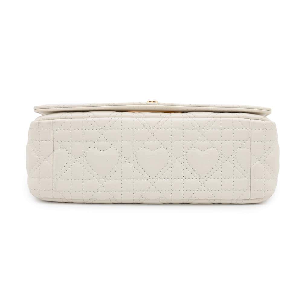 Dior Karo Che Shoulder Bag 2021 Limited Edition White/RedM9241UWHC Leather Size Small