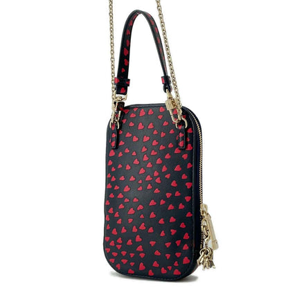 Dior Phone holder I LOVE Paris Navy/Red Leather