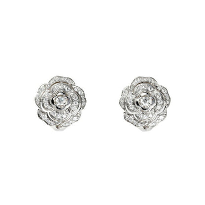 Chanel Camellia Earrings
