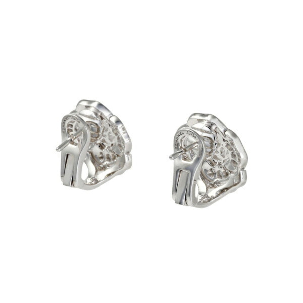 Chanel Camellia Earrings