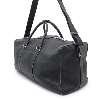 Dior Rango Travel Bag Black Leather Size 50