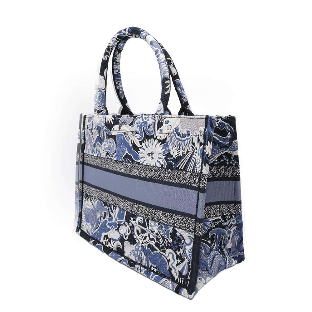 Dior Book tote NavyM1296ZRZA Canvas Size Medium