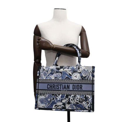 Dior Book tote NavyM1296ZRZA Canvas Size Medium
