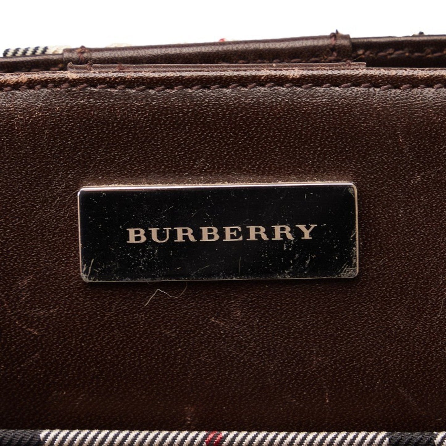 BURBERRY Nova Check Tote