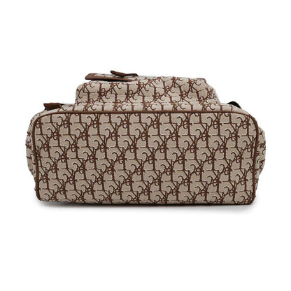 Dior Oblique Cactus Jack Travis Scott Hit The Road Backpack Beige/Brown1ESBA163JOD Jacquard Leather