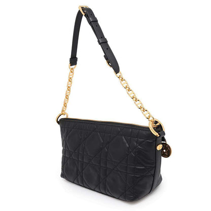 Dior Dior Star Macrocannage Hobo Bag BlackS3202UDBB Lambskin