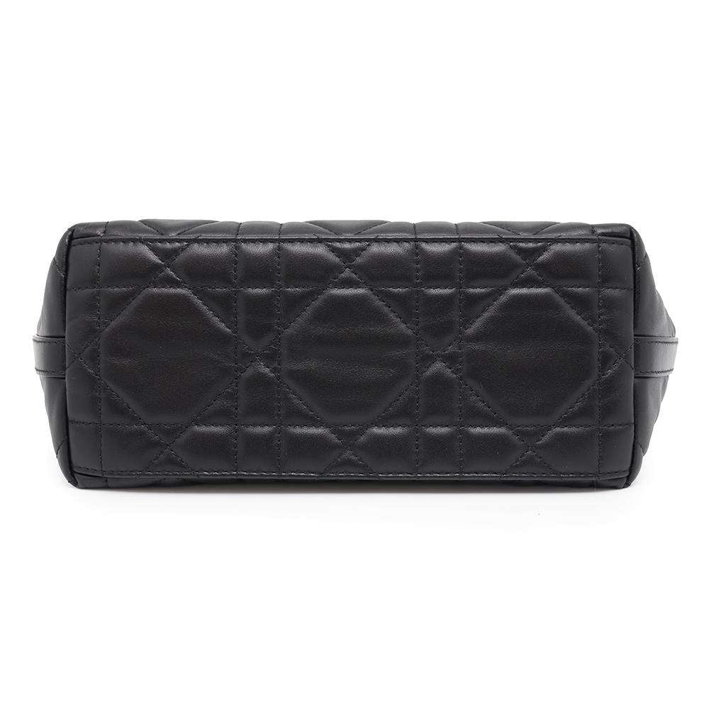 Dior Dior Star Macrocannage Hobo Bag BlackS3202UDBB Lambskin