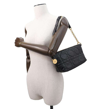 Dior Dior Star Macrocannage Hobo Bag BlackS3202UDBB Lambskin