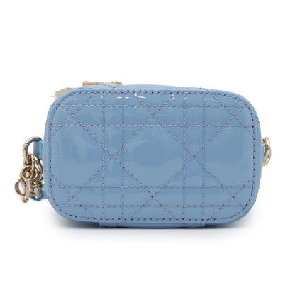 Dior Micro Vanity Bag Light BlueS0935OWCB Enamel