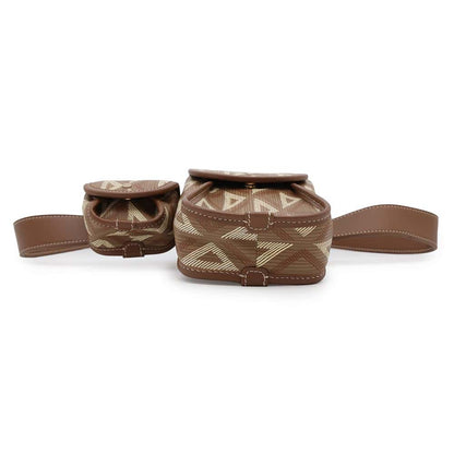Dior Hit the Road Waist Bag Brownゴールド金具 PVC
